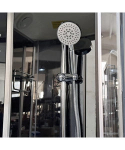DOCCIA IDROMASSAGGIO DECOR BAGNO "VESTA" CON SEDILE 90x90X215 CM